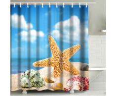 Tenda da doccia Stella marina 3D