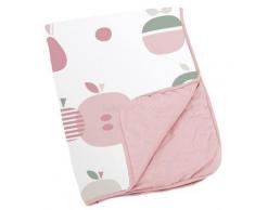 Copertina in pile Dream - Doomoo - Frutta Rosa