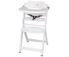 Seggiolone evolutivo in legno Timba con vassoio - Safety 1st - White