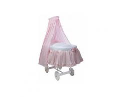 Culla Ovale con Velo Collezione Milky - Picci - Rosa