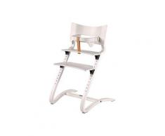 Seggiolone evolutivo in Legno con movimento - Leander - Bianco