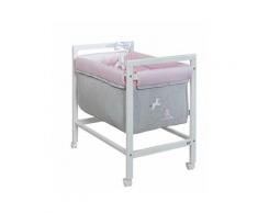 Culla in legno laccato Nido - Collezione Milky di Picci - Milky Rosa
