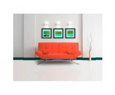 DIVANO LETTO ARANCIONE SARDEGNA