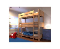LETTO A CASTELLO TRIPLO TRIX