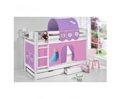 LETTO A CASTELLO LEGNO BLUEBELL