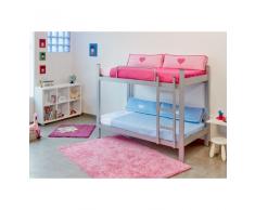 LETTO A CASTELLO DI METALLO LINIUM