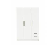 ARMADIO 3 ANTE E 2 CASSETTI WALLNUT