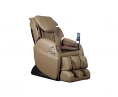 Poltrona massaggiante LETO zero gravity in similpelle - Marrone