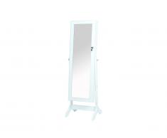 Armadio portagioie con specchio MASHA - H.146 cm