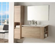 Set BEHATI - mobili per bagno - Effetto legno