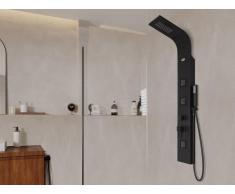 Colonna doccia balneoterapia TYRA - nera - 20x150 cm