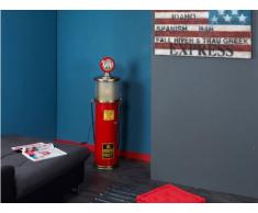 Lampada decorativa e porta CD ELDORADO - 112 cm - Colore rosso