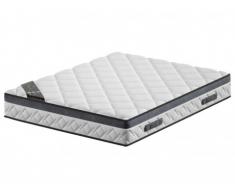 Materasso molle insacchettate 7 zone accoglienza gel memory VERSAILLES di PALACIO sp. 24 cm - 140x190 cm