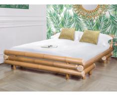Letto matrimoniale 160 x 200 cm in Bambù - DAHLIA