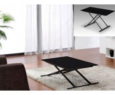 SALDI - Tavolino regolabile Up e Down CRESCENDO - 4 coperti - Colore nero