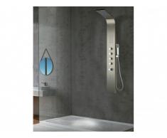 Colonna doccia idromassaggio termostatica a LED FELICITA - 20 x 165 cm