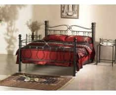 Letto matrimoniale 180 x 200 cm in Metallo stile ferro battuto - MARQUISE