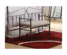 Fondo letto MARQUISE - Metallo stile ferro battuto