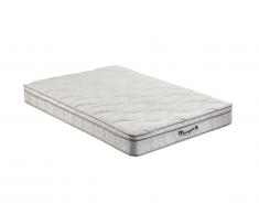 Materasso matrimoniale francese a molle 3 zone e memory foam 140 x 190 cm - WOLKENTANZ di MORGENGOLD