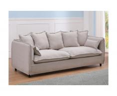 Divano 3 posti in tessuto RAMSES - Beige