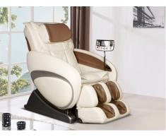 Poltrona massaggiante MOON - Sistema zero gravity - Beige