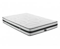 Materasso con molle insacchettate 7 zone e memory foam - 24cm sp. - ANDORRA di NATUREA - 140 x 200 cm