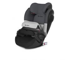 Cybex Silver Pallas M-Fix SL, Seggiolino Auto 2 in 1 per Bambini, con e senza ISOFIX, Gruppo 1/2/3, 9-36 kg, da 9 Mesi a 12 Anni, Grigio/Grey Rabbit