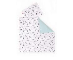 Linden 08617 - Biancheria da lettino, 80 x 80 cm, colore: Bianco