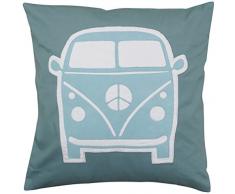 Taftan, Cuscino per bambini, 40 x 40 cm, Grigio (grau blau)