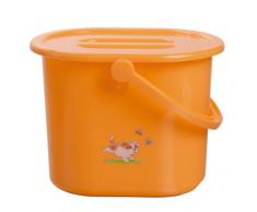 Bébé-jou 616156 - Contenitore per pannolini, dimensione grande, colore: Arancione
