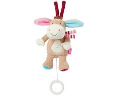 Fehn - Peluche con mini carillon integrato che emette una delicata melodia, da appendere alla carrozzina, al marsupio o al lettino, per neonati e bambini da 0 mesi