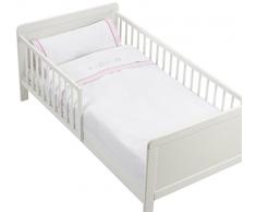 Naf Naf Mini Culla Set, 100% cotone ricamato, Coccinella