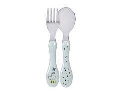 Laessig Cutlery More Magic Seal, Posate, Blu