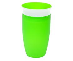 Munchkin 012445 Impara a Bere Miracle Bicchiere Antigoccia, Verde