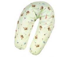 Julius Zöllner 4670018076 – Teddy Verde Cuscino Da Allattamento Con Flexi (EPS), circa 190 cm (diametro esterno)