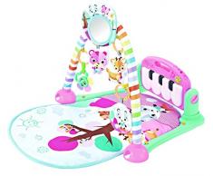 Babify - Coperta da gioco musicale con proiettore e giocattoli, colore: Rosa