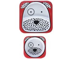 Skip Hop, set di piatti e ciotole in melamina, collezione Zoo