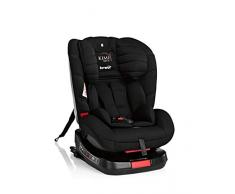 Brevi 533-259 Kimi Isofix Tt, Seggiolino Auto, Gruppo 0+/1/2 (0 - 25 Kg), Nero