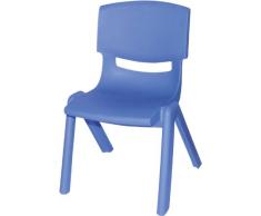 Bieco 04000003 - bambini sedia di plastica, blu