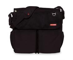 Skip Hop Dash Signature messenger borsa fasciatoio, nero