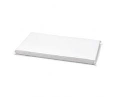 Cambrass Liso E – Materassino per mini culla, 80 x 47 x 5 cm, colore: bianco
