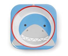 Skip Hop SH252118 Insalatiera Ciotola per stuzzichino Melammina Blu, Grigio, Rosso 1 Pezzo(i)