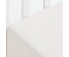 Lenzuolo con cerniera per sacco copripiumino in cotone per culla, 70 x 140 cm, colore: beige