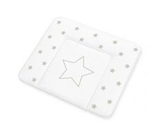 Pinolino 71022 – 8 – Materassino fasciatoio Comfort, schermo, Dessin Stella, Grigio