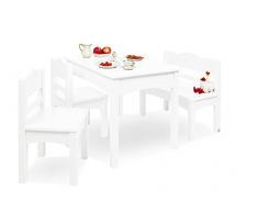 Pinolino 201414 – Set Soggiorno Martha, 4 pezzi, Bianco