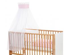 Babybay 400723 Pique Kind letto a baldacchino con Band, Marrone