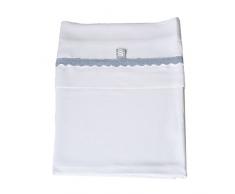 Bamboom 104-064-003 Bedsheet Completo Lenzuola Lettino, Blu