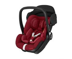 Maxi-Cosi Marble Seggiolino Auto Reclinabile Isofix con Base Isofix Inclusa per Neonati 0-13 Mesi (40-85 Cm), R129 I-Size, Colore Rosso