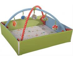 Roba 75001 V150 Disegno Uccelli Tappeto da Gioco, Blu/Rosso