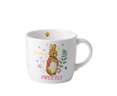 Peter Rabbit - Ciotola e tazza, rosa, Mug Pink